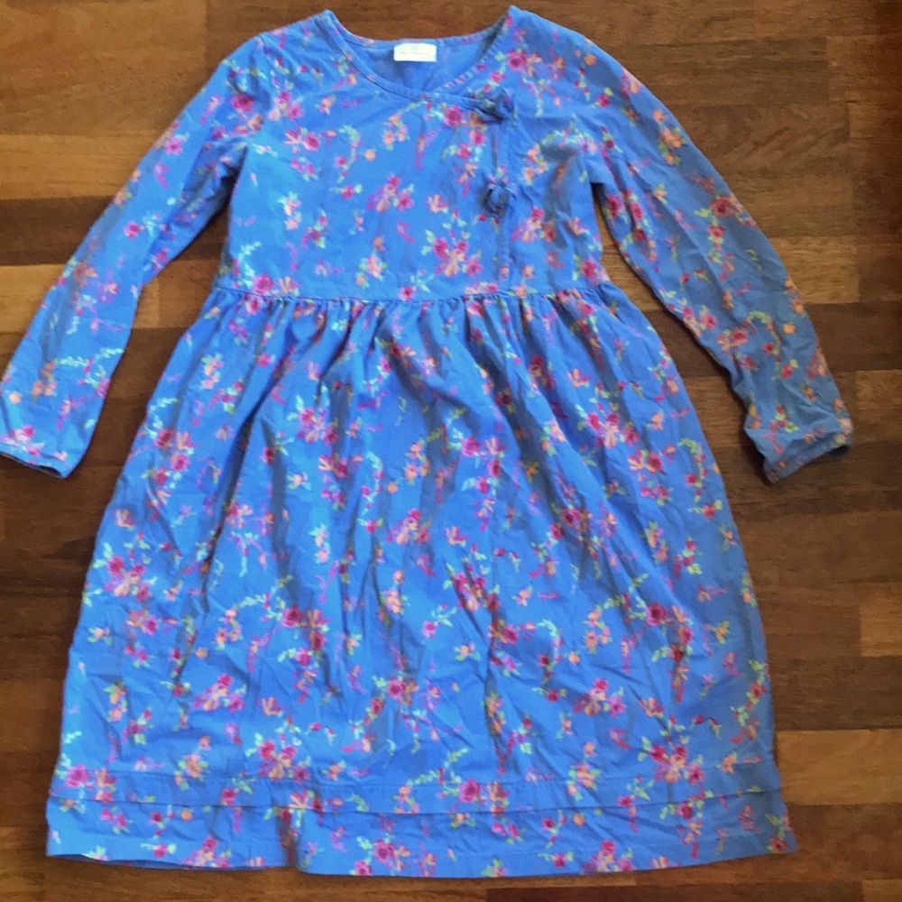 Hanna Andersson Long sleeve dress size 10